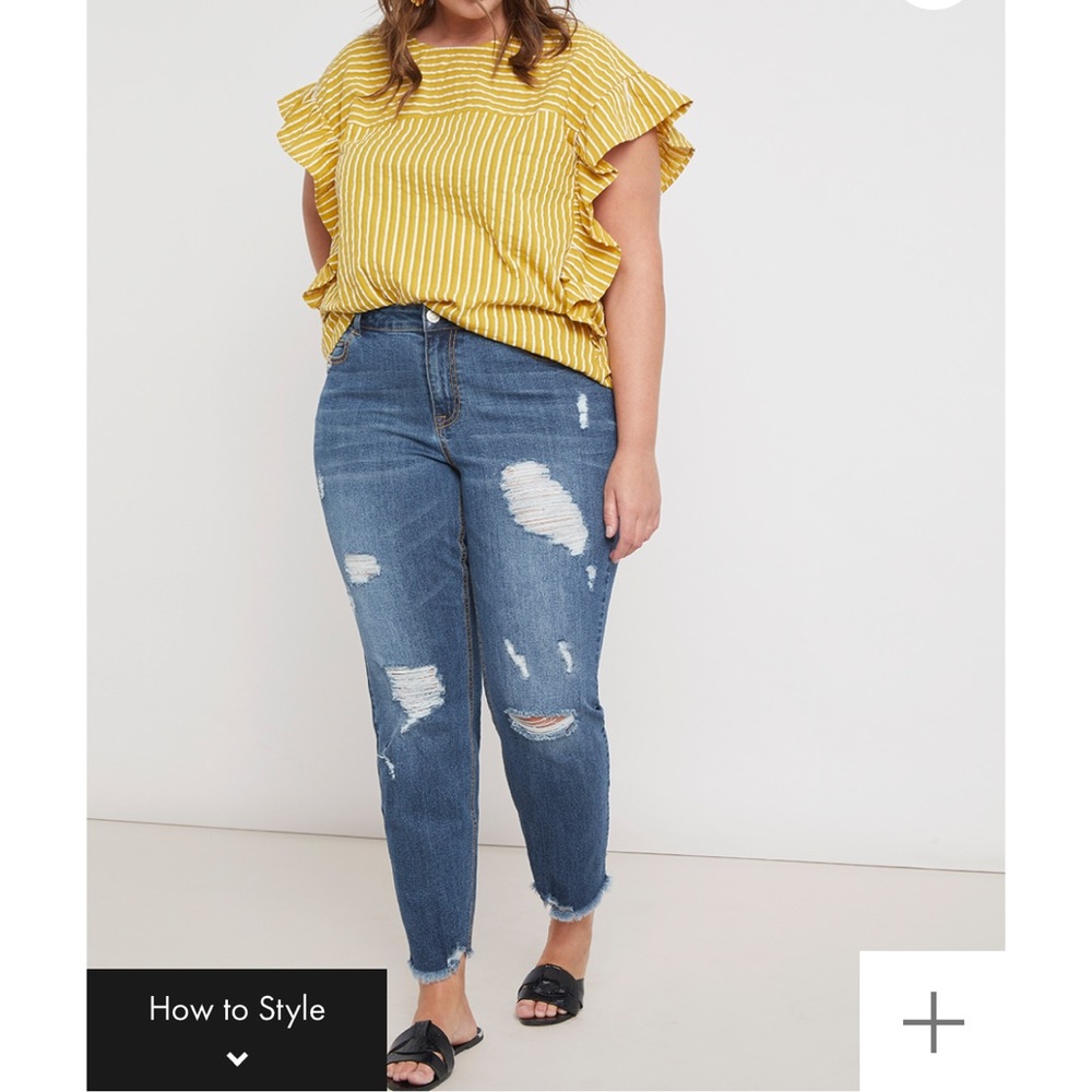 ELOQUII Boyfriend Jeans